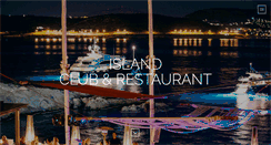 Desktop Screenshot of islandclubrestaurant.gr